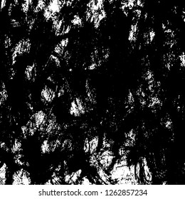 A grungy black vector background. Old distressed vector backdrop