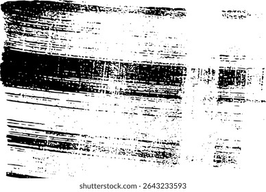 Arrière-plan Image vectorielle texture trait de brosse noir et blanc grunge