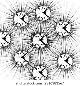 Grungy Black And White Texture Vector