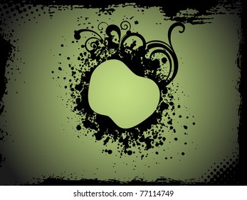 fondo de borde grueso con marco de trabajo de arte grueso