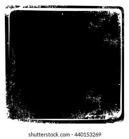 grungy broken page frame vintage retro theme vector art