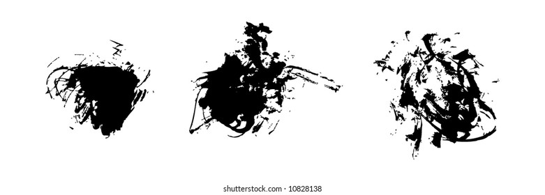 grungy brush stroke