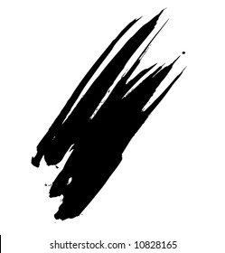 grungy brush stroke