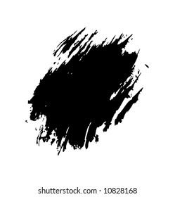 grungy brush stroke
