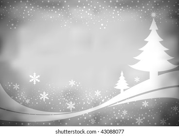 Grungy Christmas Background