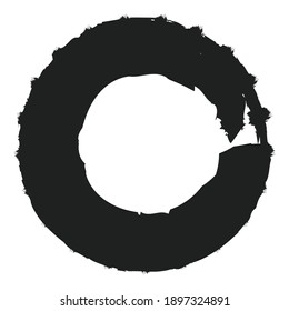 Blob de círculo ondulado, vector de bloqueo