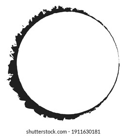 Blob de círculo ondulado, vector de bloqueo