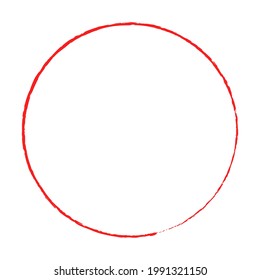 Grungy circle blob, blotch vector