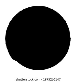 Grungy-Circle-Block, Bloch-Vektorgrafik