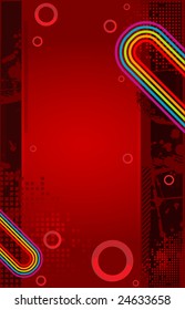 grungy color retro background with copyspace for your text 2