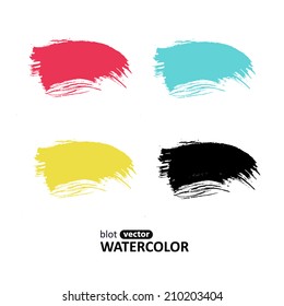 Grungy colored banner