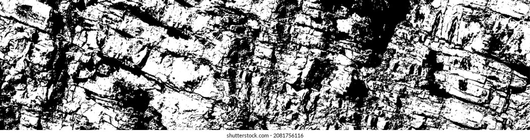Grungy cragged bumpy pitted cavity stone facade, split layer gap.Ruined cracked shattered worn rough hiking canyon.Old ragged grunge steep marble cliff. Grand vintage crannied damaged impressive gorge