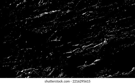 Textura vectorial en blanco y negro de la montaña de roca bombeada. Bastante cañón escarpado. Antiguo acantilado de mármol andrajado. Gran muro de piedra labrada. Desfiladero impresionante dañado para diseño de grunge natural 3d