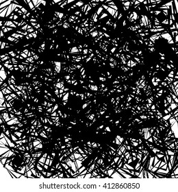 Grungy, dense texture - editable vector