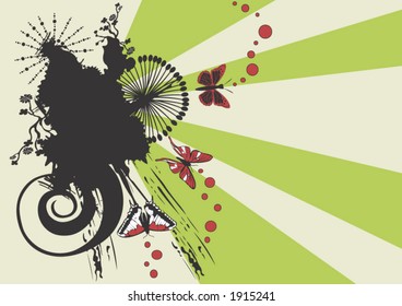 Grungy design