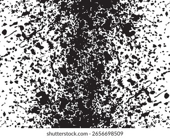 Vector de superposición de textura afligida Grungy