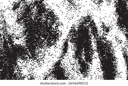 Grungy Distressed Texture Overlay-Vektor