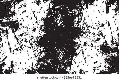 Grungy Distressed Texture Overlay Vector