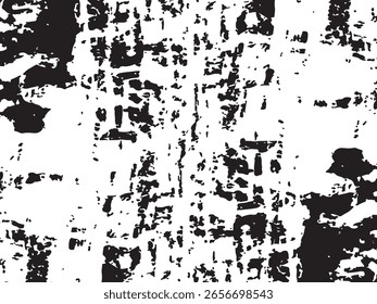 Grungy Distressed Texture Overlay Vector