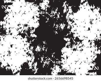 Vector de superposición de textura afligida Grungy