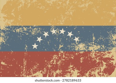 Ilustración vectorial banderas Venezuela