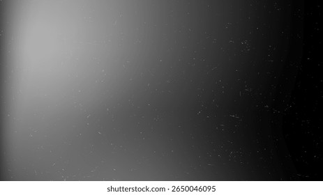Grungy gray background with film dust and light leaks texture, abstract overlay for vintage photography, print, overlay, design.