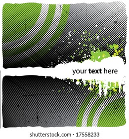 Grungy Green Design