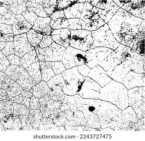 Grungy, Grunge-Effekt, Grunge-Textur, trockener Landriss-Effekt, grafische Textur, Grunge-Hintergrund, Glasbruch, gebrochener Effekt, trockener Landriss-Textur, Punkteeffekt 