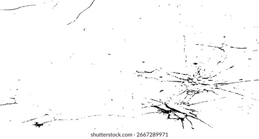 Grungy, efeito grunge, textura grunge, efeito terra seca rachadura, superfície de vetor rachaduras e fissuras no chão. e superfície e riscos fundo transparente.	