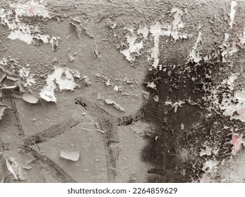 Grungy Grunge Graffiti. History Wall Crack. Urban Distress Texture. Wall Street Distressed. City Damaged Scratch. Stone Ancient Weathered Artwork. Modern Old Abstract Scratch. Brown Damage Drawing.