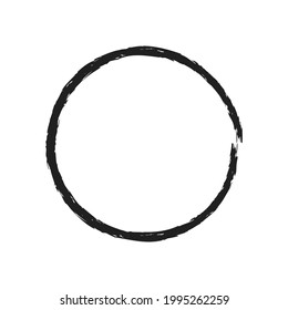Grungy, grunge, textured circle, Circular splash effect. Paintbrush, brushstroke vector. Ink, fluid, and liquid stain, splash effect