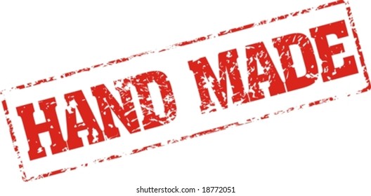 Grungy ink stamp, vector format very easy to edit