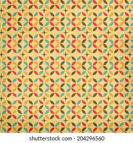 grungy old shabby background, vector illustration