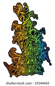 grungy ornamental