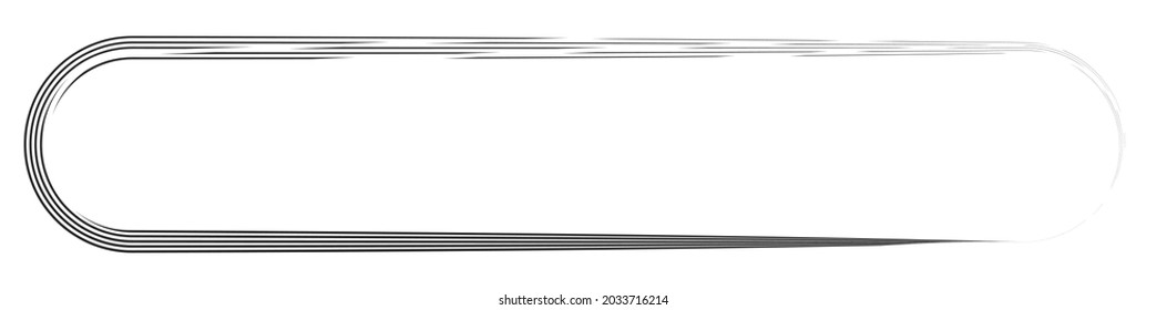 Grungy rectangular frame, border, plaque outline