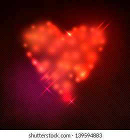 Grungy Red Heart.