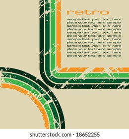 grungy retro background