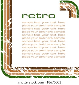 grungy retro background