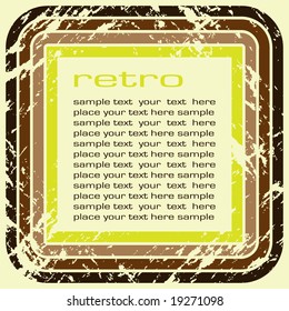 grungy retro background
