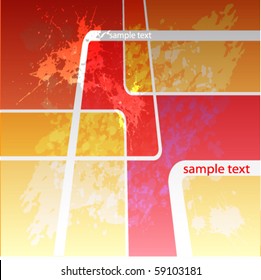 Grungy retro background