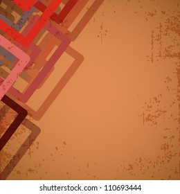 Grungy retro background. EPS 10.