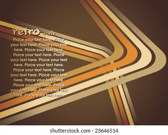 fondo retro gruñido con espacio para texto