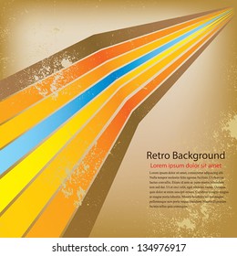 grungy retro background, Vector Eps 10