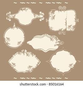 grungy retro banners