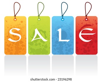 Grungy Sale Tags