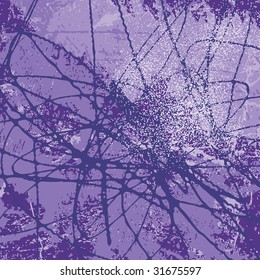 Grungy scribble background vector