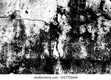 Grungy slice stone facade of worn wall. Uneven aged splitting plastering of shabby cement ground slab. Broken rustic chipped bumpy grunge loft, vintage rough coating dirty block for 3D retro design