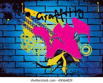 grungy spot background with abstract pattern