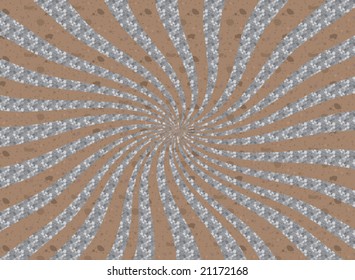 Grungy Star Burst
