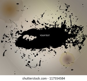 Grungy texture with free copy space, vector illustration